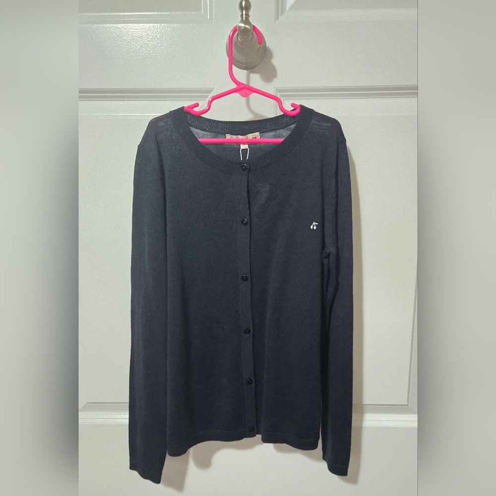 Bonpoint Wool Button Up Cardigan